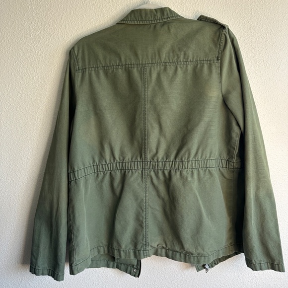 Rubbish Army Jacket Green Women‎ Size M Cargo Military Pockets - Picture 5 of 12